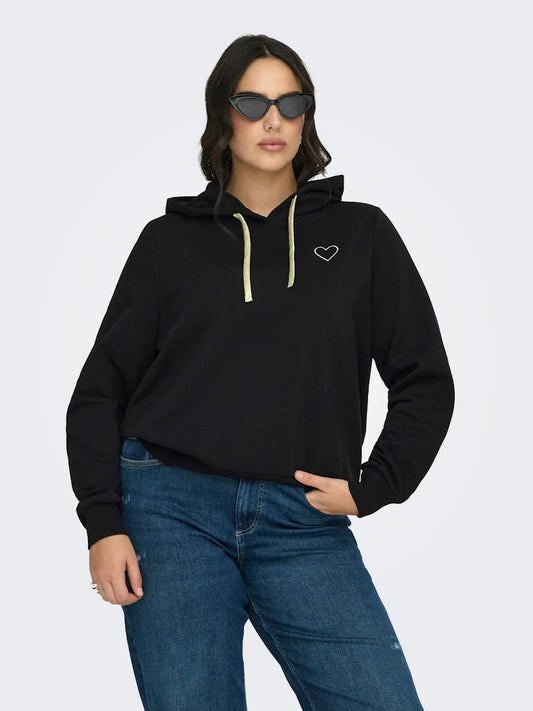 Only Carmakoma hoody 15370026 CARNOLI Zwart