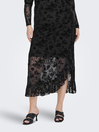 Only Carmakoma rok 15363797 CARELODIE  Zwart