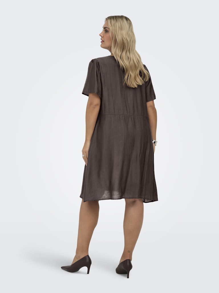 Only Carmakoma jurk 15372202 CARCECILIA Bruin