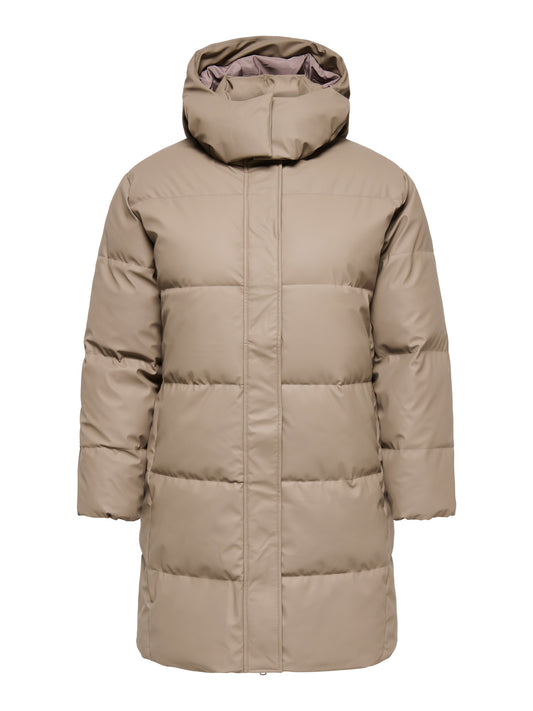 Only Carmakoma winterjas Walnut