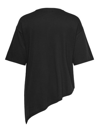 Only Carmakoma t-shirt, Black, detailfoto