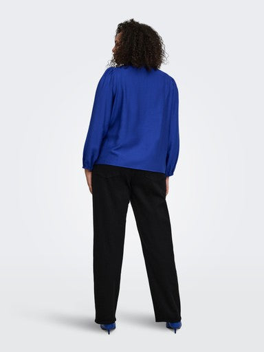 Only Carmakoma blouse Surf the Web lace, detailfoto