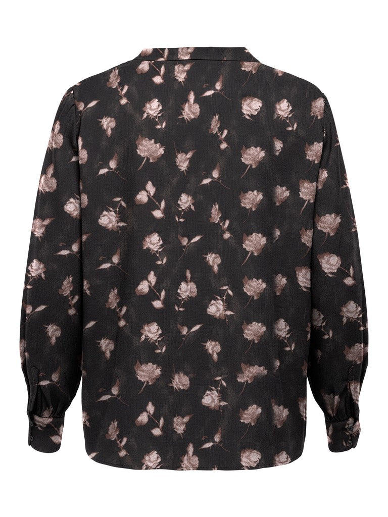 Only Carmakoma blouse Meteorite/Shalla flowers, detailfoto