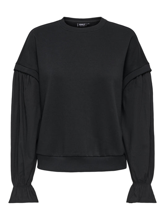Only Carmakoma sweater zwart