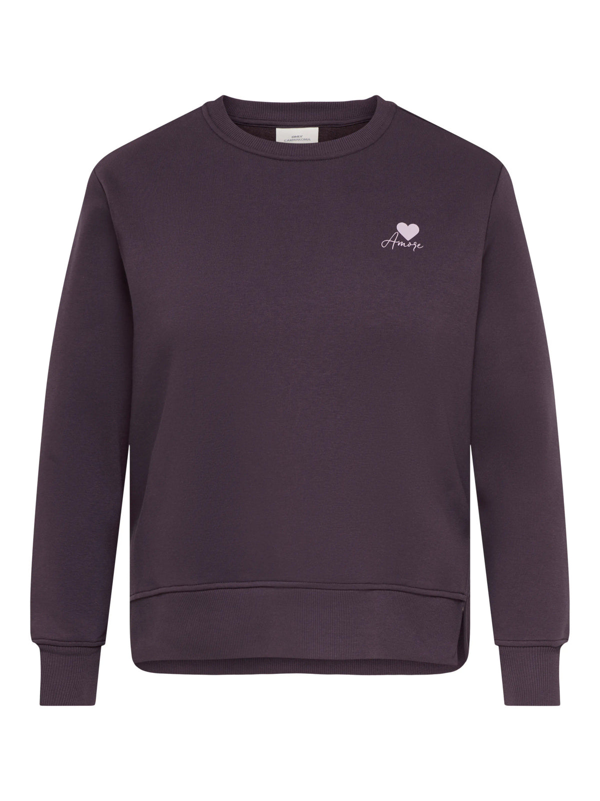 Only Carmakoma sweatshirt Plum Perfect/Amore