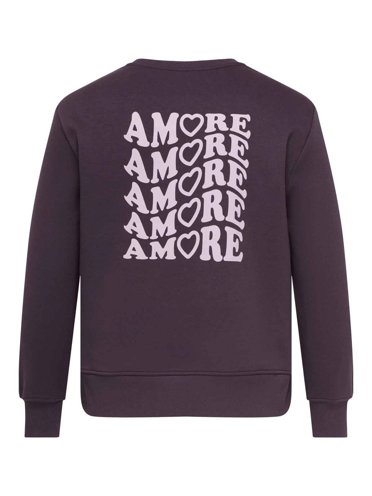 Only Carmakoma sweatshirt Plum Perfect/Amore, detailfoto