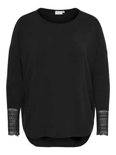 Only Carmakoma top, Black lace