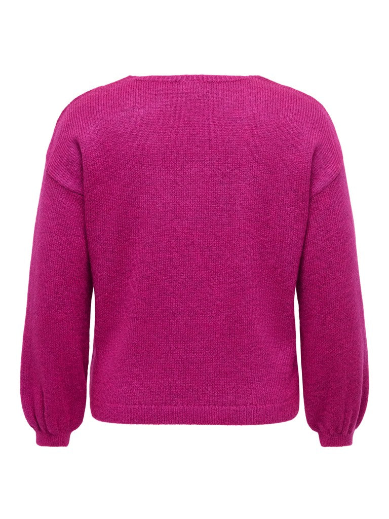 OnlyCarmakomaCARPHILOPL_SV-NECKPULLOVERKNT15390793233535FestivalFuchsia__2