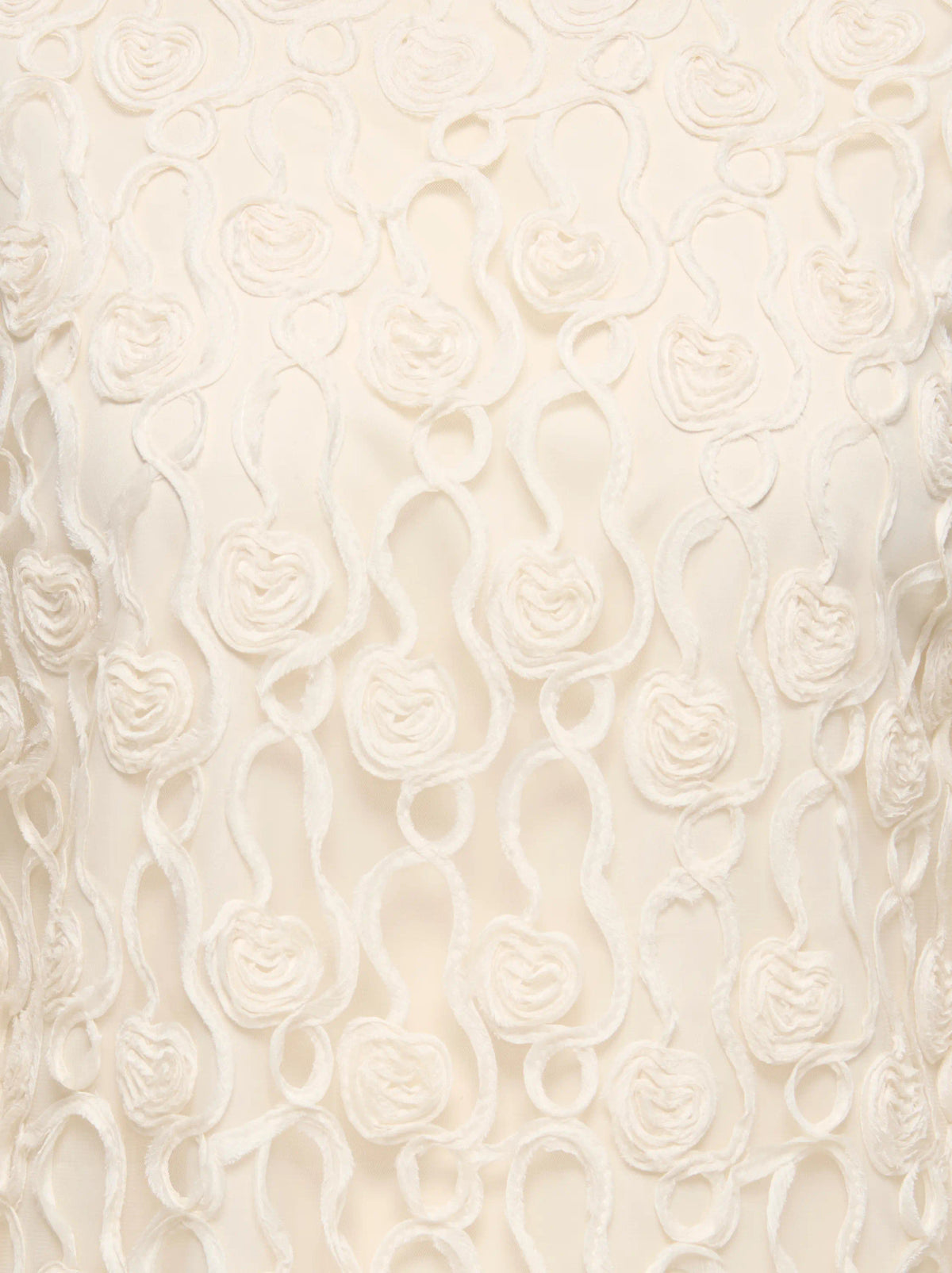 Only Carmakoma top Cloud Dancer, detailfoto