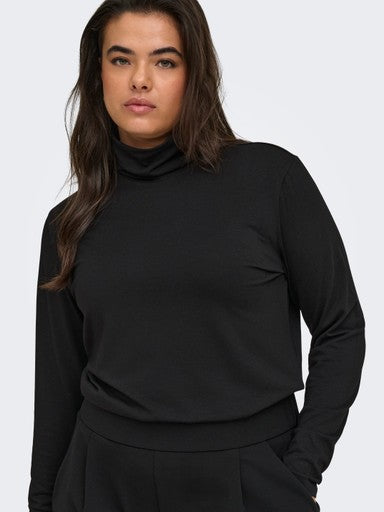 Only Carmakoma top, Black/Melange