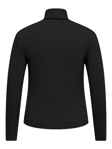 Only Carmakoma top, Black/Melange, detailfoto