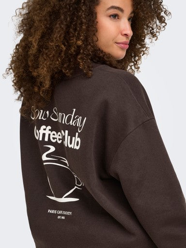 Only Carmakoma sweater Coffee Bean/Coffee club cafe