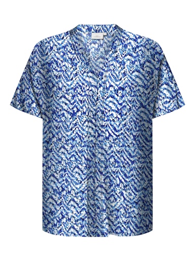Only Carmakoma CARSONYALI S/S V-NECK 15365333 Blauw
