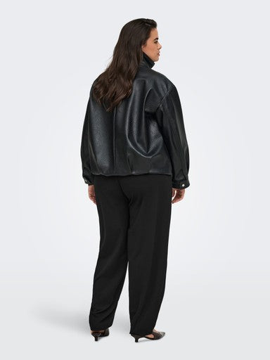 Only Carmakoma barrel broek, zwart, detailfoto
