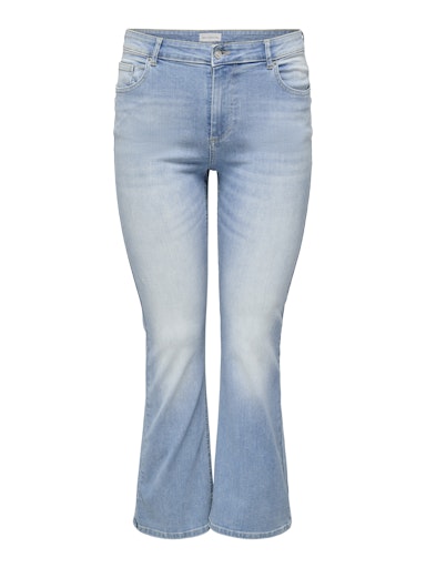 Only Carmakoma Carwilly  FLARED 30" 15337383 30" Light blue denim