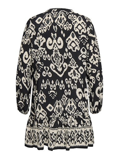 Only Carmakoma Jurk lange mouwen 15358636 Zwart
