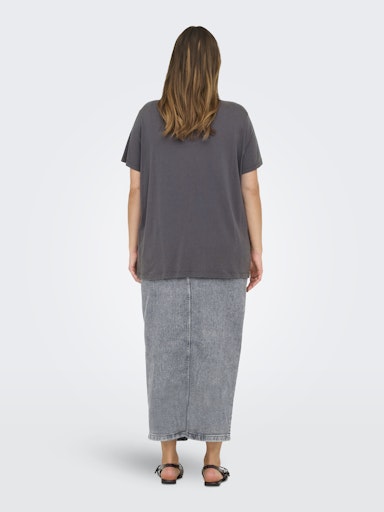 Only Carmakoma Only Carmakoma - CARMIKO cherry - shirt 15329117 Grey