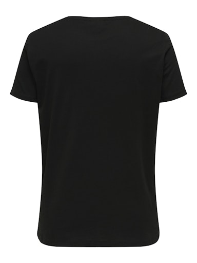 Only Carmakoma Only Carmakoma CARFREA LIFE S/S WILD TOP 15346092 Black