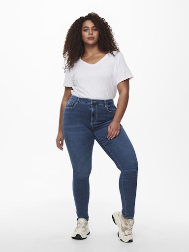 Only Carmakoma Skinny fit jeans 32" 15186392 32" Caraugusta  Blue Denim