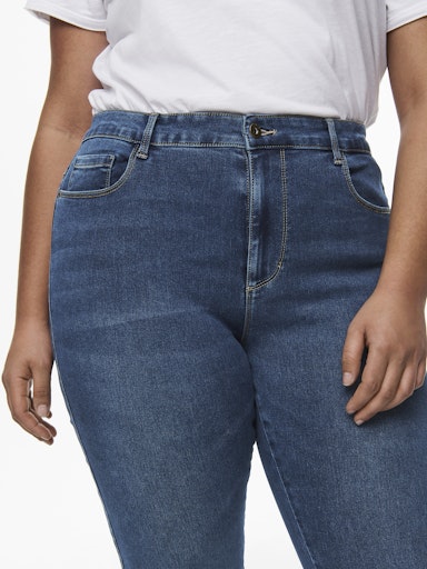 Only Carmakoma Skinny fit jeans 32" 15186392 32" Caraugusta  Blue Denim