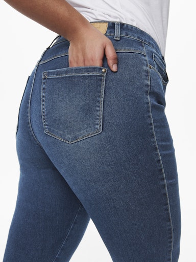 Only Carmakoma Skinny fit jeans 34" 15186392 34" Caraugusta  Blue Denim