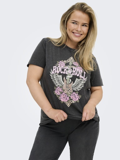 Only Carmakoma T-shirt 15299503 CARLUCY Zwart