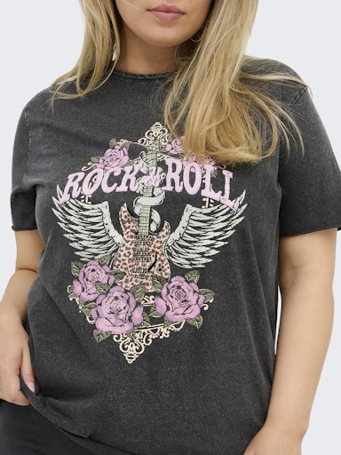 Only Carmakoma T-shirt 15299503 CARLUCY Zwart