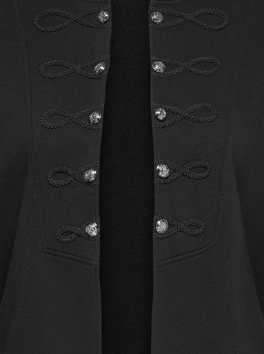 Only Carmakoma blazer zwart, detailfoto