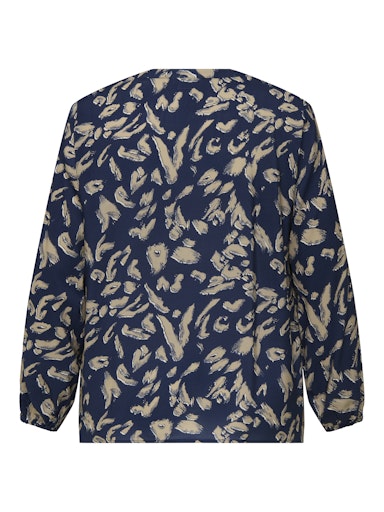 Only Carmakoma blouse 15358754 CARJYTTE Blauw
