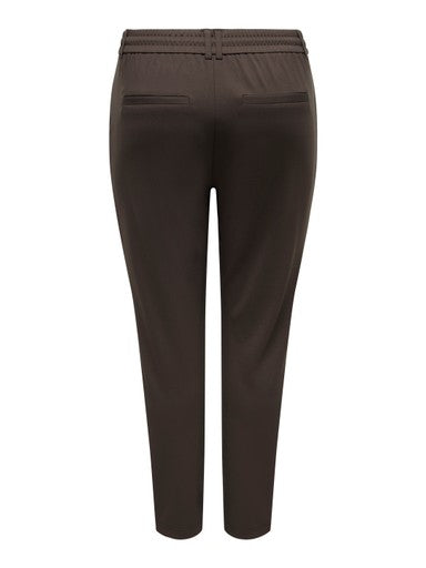 Only Carmakoma broek met elastische tailleband in de kleur Delicioso