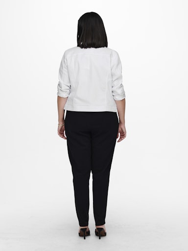 Only Carmakoma denim jack 15237814 CARWESPA  white