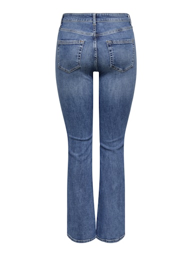 Only Carmakoma flared jeans met strassdetails 15355312 Blauw
