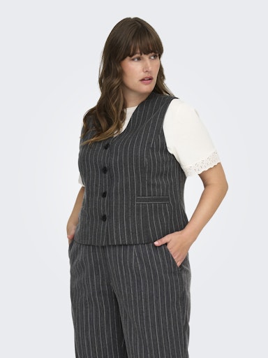 Only Carmakoma gilet 15366331 CARSIGA Grey