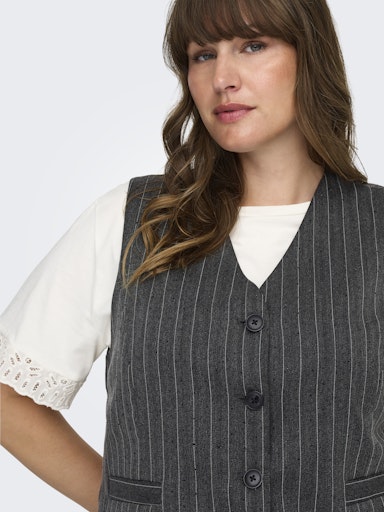 Only Carmakoma gilet 15366331 CARSIGA Grey