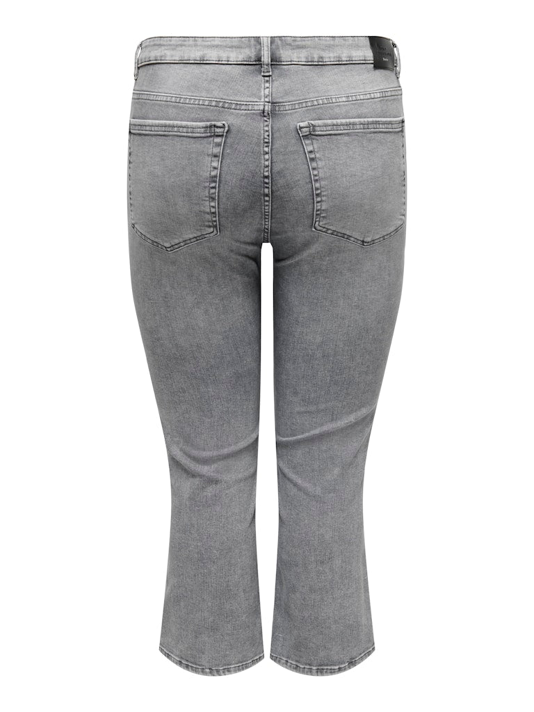 Only Carmakoma jeans cropped 15313801 CARWILLY Grey