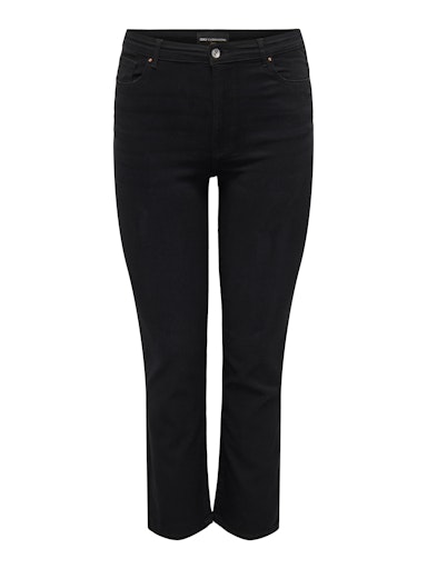 Only Carmakoma jeans met rechte pijp 15321079 32" CARSUI  Washed black