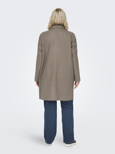 Only Carmakoma lange jas 15306709 CARNEW CARRIE Caribou
