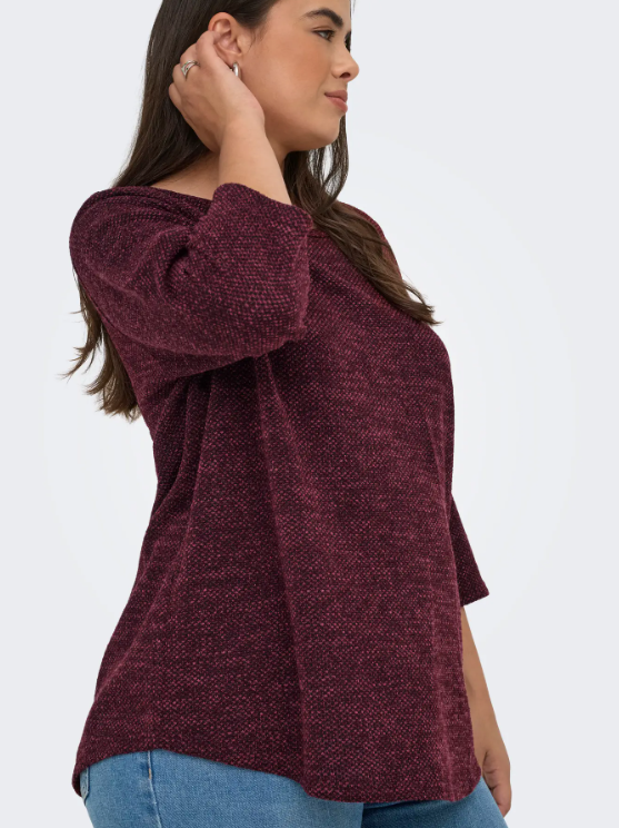 Only Carmakoma shirt 15196518 CARMARTHA Rood