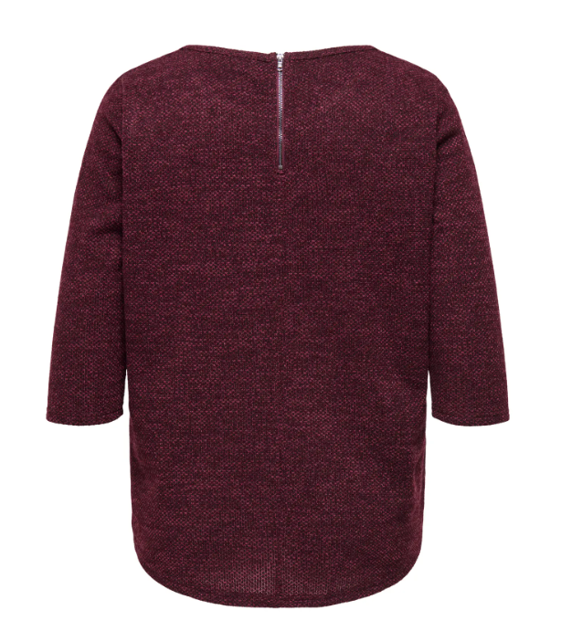 Only Carmakoma shirt 15196518 CARMARTHA Rood