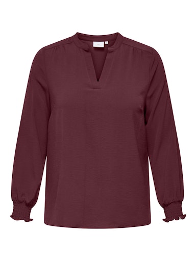 Only Carmakoma shirt met lange mouwen 15285157 CARMETTA Tawny