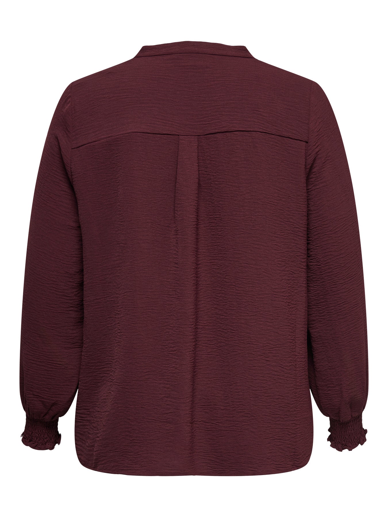 Only Carmakoma shirt met lange mouwen in tawny (roodbruin)