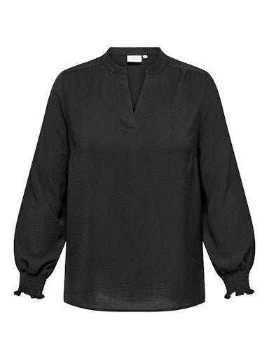 OnlyCarmakomashirtmetlangemouwen15285157Zwart__4