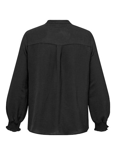 OnlyCarmakomashirtmetlangemouwen15285157Zwart__5