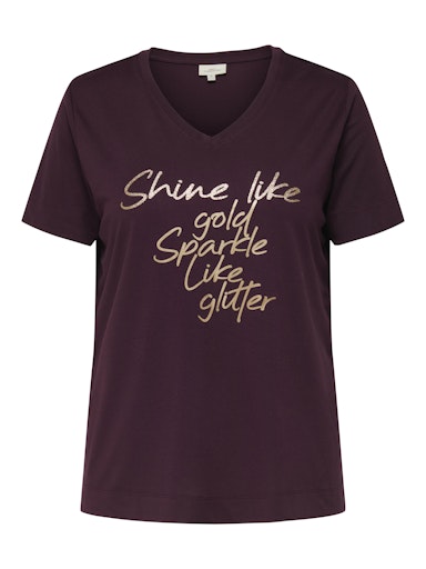 Only Carmakoma shirt met print 15358842 CARNICKY Winetasting