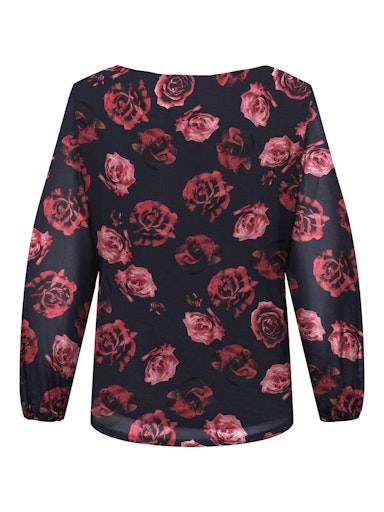 Only Carmakoma shirt met print 15358961 CARFOREST navy