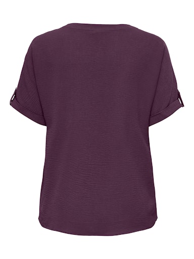 Only Carmakoma shirt v-hals 15355726 CARMETTA Mauve