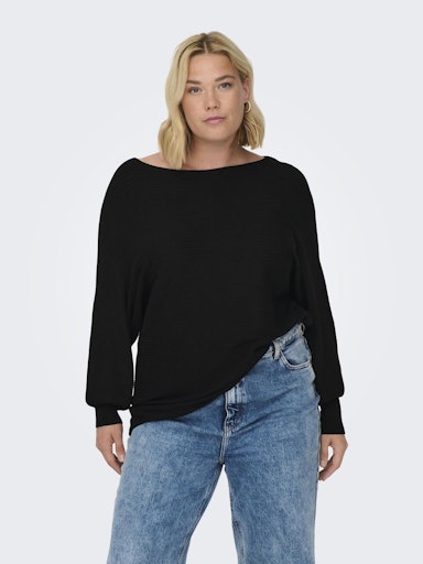 Only Carmakoma trui 15306803 CARNEW Zwart