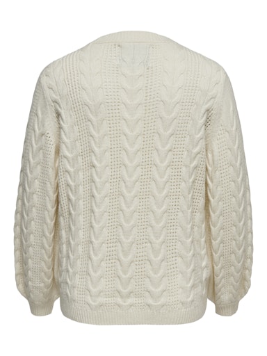 Only Carmakoma trui 15358155 CARRUBINA Wit