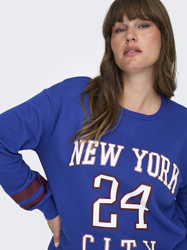 Only Carmakoma trui 15361899 CARBEN Blauw