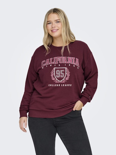 Only Carmakoma trui 15361899 CARBEN Rood